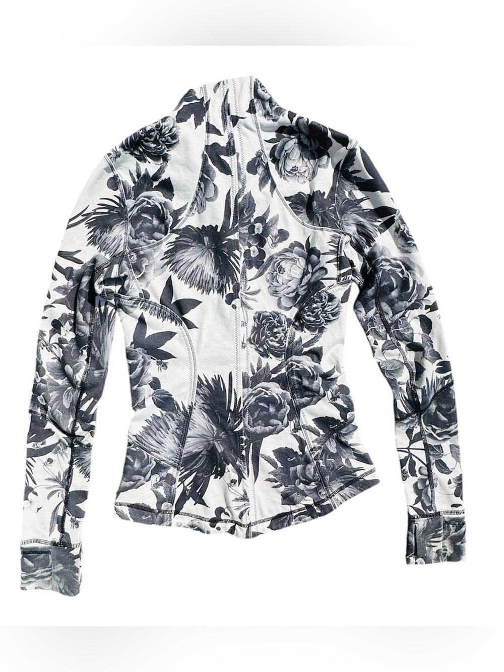 Lululemon Forme Jacket II *Textured
Brisk Bloom Black White Define Womens 2 - Picture 6 of 9
